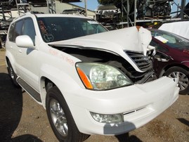 2004 LEXUS GX470 WHITE 4.7L AT 4WD Z18199